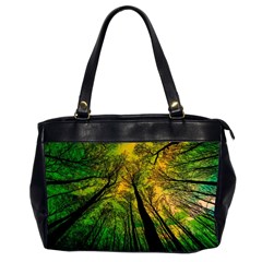 Landscape Night Moon Star Nature Oversize Office Handbag (2 Sides) by Pakjumat