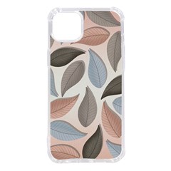 Leaves Pastel Background Nature Iphone 14 Plus Tpu Uv Print Case by Pakjumat