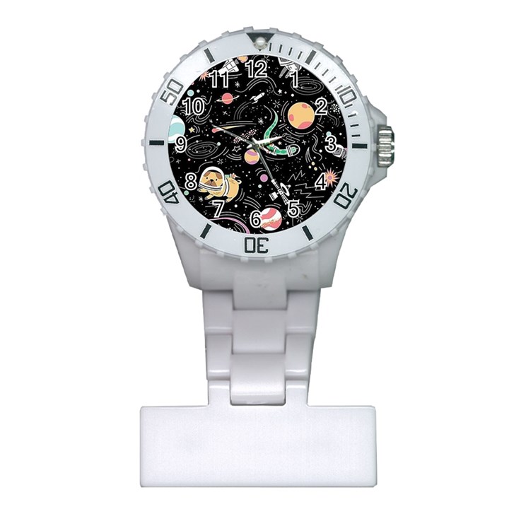 Animals Galaxy Space Plastic Nurses Watch