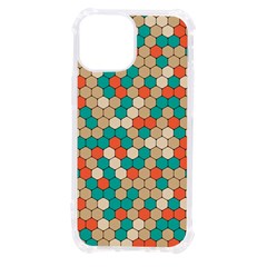 Multicolored Honeycomb Colorful Abstract Geometry Iphone 13 Mini Tpu Uv Print Case