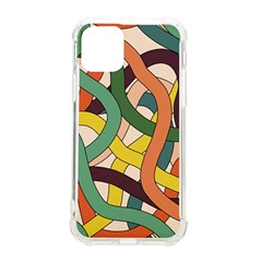 Snake Stripes Intertwined Abstract Iphone 11 Pro 5 8 Inch Tpu Uv Print Case by Pakjumat