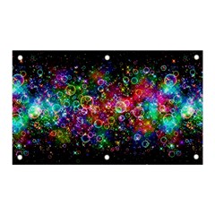 Psychedelic Bubbles Abstract Banner and Sign 5  x 3 