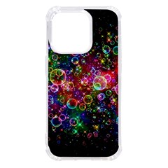 Psychedelic Bubbles Abstract Iphone 14 Pro Tpu Uv Print Case by Modalart