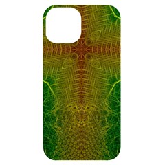 Psychedelic Screen Trippy Iphone 14 Black Uv Print Case by Modalart