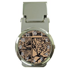 Artistic Psychedelic Money Clip Watches