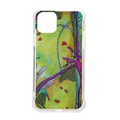Green Peace Sign Psychedelic Trippy Iphone 11 Pro 5 8 Inch Tpu Uv Print Case by Modalart
