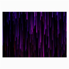 Stars Are Falling Electric Abstract Large Glasses Cloth by Modalart