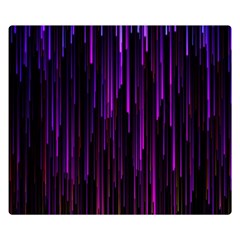 Stars Are Falling Electric Abstract Premium Plush Fleece Blanket (small) by Modalart