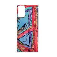 Hippie Peace Sign Psychedelic Trippy Samsung Galaxy Note 20 Tpu Uv Case by Modalart