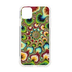 Colorful Psychedelic Fractal Trippy Iphone 11 Tpu Uv Print Case by Modalart