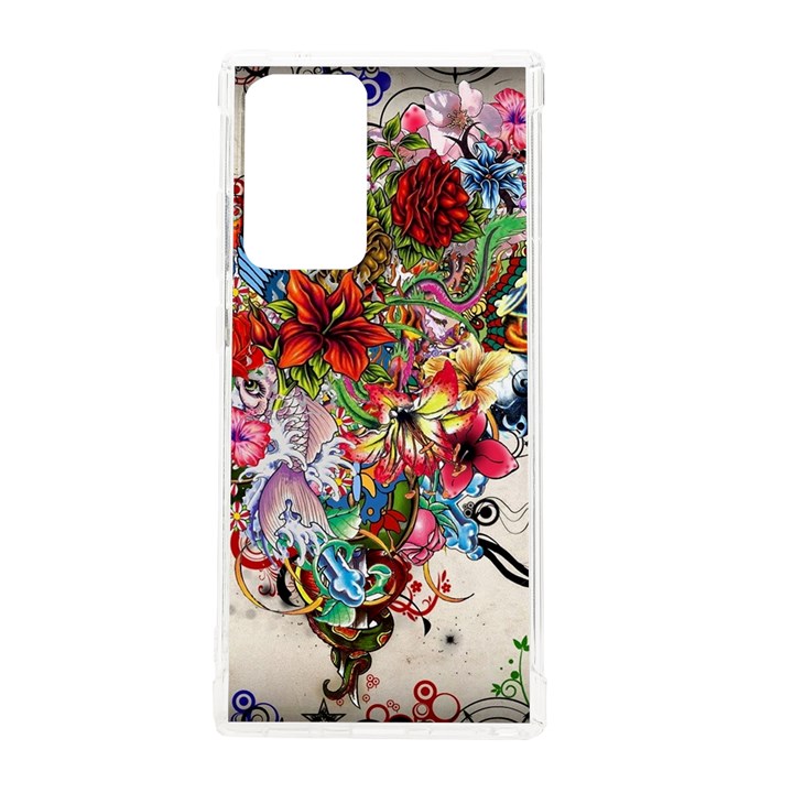 Valentine s Day Heart Artistic Psychedelic Samsung Galaxy Note 20 Ultra TPU UV Case