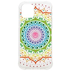 Mandala Pattern Rainbow Pride Iphone 12/12 Pro Tpu Uv Print Case by Vaneshop