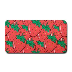Texture Sweet Strawberry Dessert Food Summer Pattern Medium Bar Mat