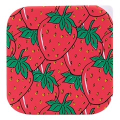 Texture Sweet Strawberry Dessert Food Summer Pattern Stacked Food Storage Container by Sarkoni