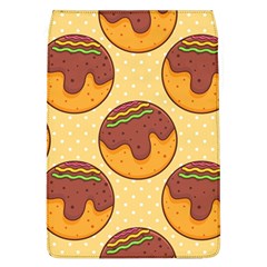 Takoyaki Food Seamless Pattern Removable Flap Cover (l)