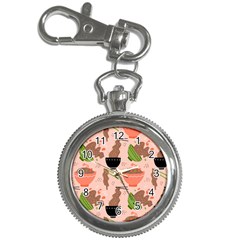 Doodle Yakisoba Seamless Pattern Key Chain Watches by Sarkoni