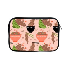 Doodle Yakisoba Seamless Pattern Apple Ipad Mini Zipper Cases