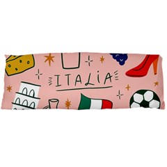 Food Pattern Italia Body Pillow Case Dakimakura (Two Sides)