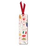 Food Pattern Italia Small Book Marks Front