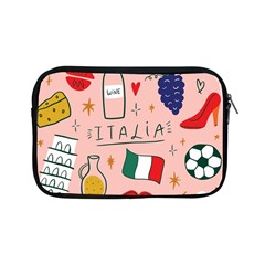 Food Pattern Italia Apple iPad Mini Zipper Cases