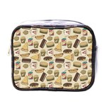 Junk Food Hipster Pattern Mini Toiletries Bag (One Side) Front