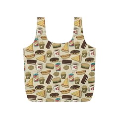 Junk Food Hipster Pattern Full Print Recycle Bag (s)