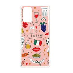 Food Pattern Italia Samsung Galaxy Note 20 TPU UV Case