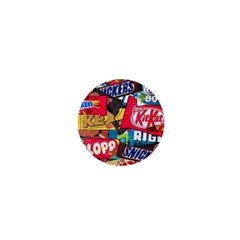 Pop Art Food Cute Patterns 1  Mini Buttons by Sarkoni