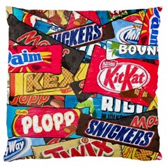 Pop Art Food Cute Patterns Large Cushion Case (one Side)