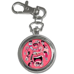 Big Mouth Worm Key Chain Watches
