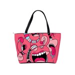 Big Mouth Worm Classic Shoulder Handbag Back