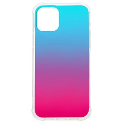Blue Pink Purple Iphone 12/12 Pro Tpu Uv Print Case by Dutashop