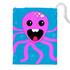 Bubble Octopus Copy Drawstring Pouch (5xl)