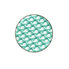 Whale Sea Blue Hat Clip Ball Marker