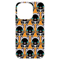 Cute Panda Iphone 14 Pro Black Uv Print Case