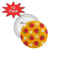 Strawberry 1 75  Buttons (10 Pack)