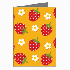 Strawberry Greeting Card by Dutashop