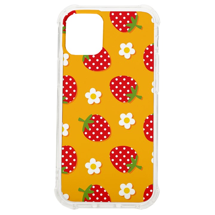 Strawberry iPhone 12 mini TPU UV Print Case	