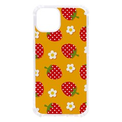 Strawberry Iphone 13 Tpu Uv Print Case by Dutashop