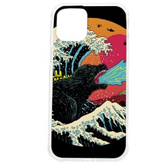 Retro Wave Kaiju Godzilla Japanese Pop Art Style Iphone 12 Pro Max Tpu Uv Print Case