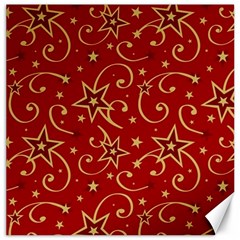 Christmas Texture Pattern Red Craciun Canvas 12  X 12 