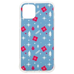 Christmas  Xmas Pattern Vector With Gifts And Pine Tree Icons Iphone 12/12 Pro Tpu Uv Print Case by Sarkoni