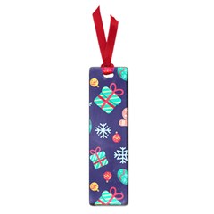 Christmas Texture New Year Background Trees Retro Pattern Small Book Marks