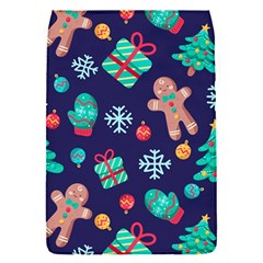 Christmas Texture New Year Background Trees Retro Pattern Removable Flap Cover (s)