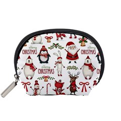 Christmas Characters Pattern Accessory Pouch (small)