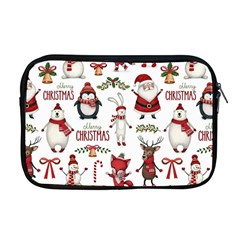 Christmas Characters Pattern Apple Macbook Pro 17  Zipper Case