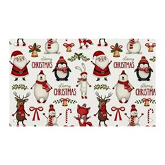 Christmas Characters Pattern Banner And Sign 5  X 3  by Sarkoni