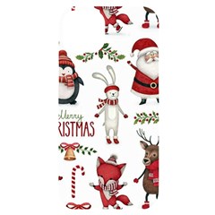 Christmas Characters Pattern Iphone 14 Plus Black Uv Print Case by Sarkoni