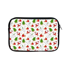 Christmas Santa Pattern Tree Apple Ipad Mini Zipper Cases