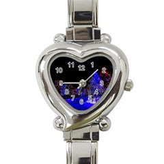 To Meet Christmas Heart Italian Charm Watch